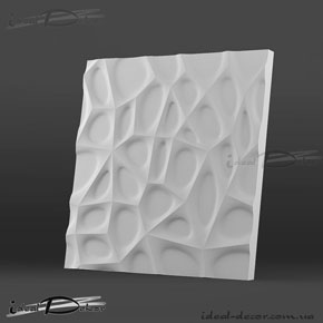 Гипсовая 3D панель Паутина